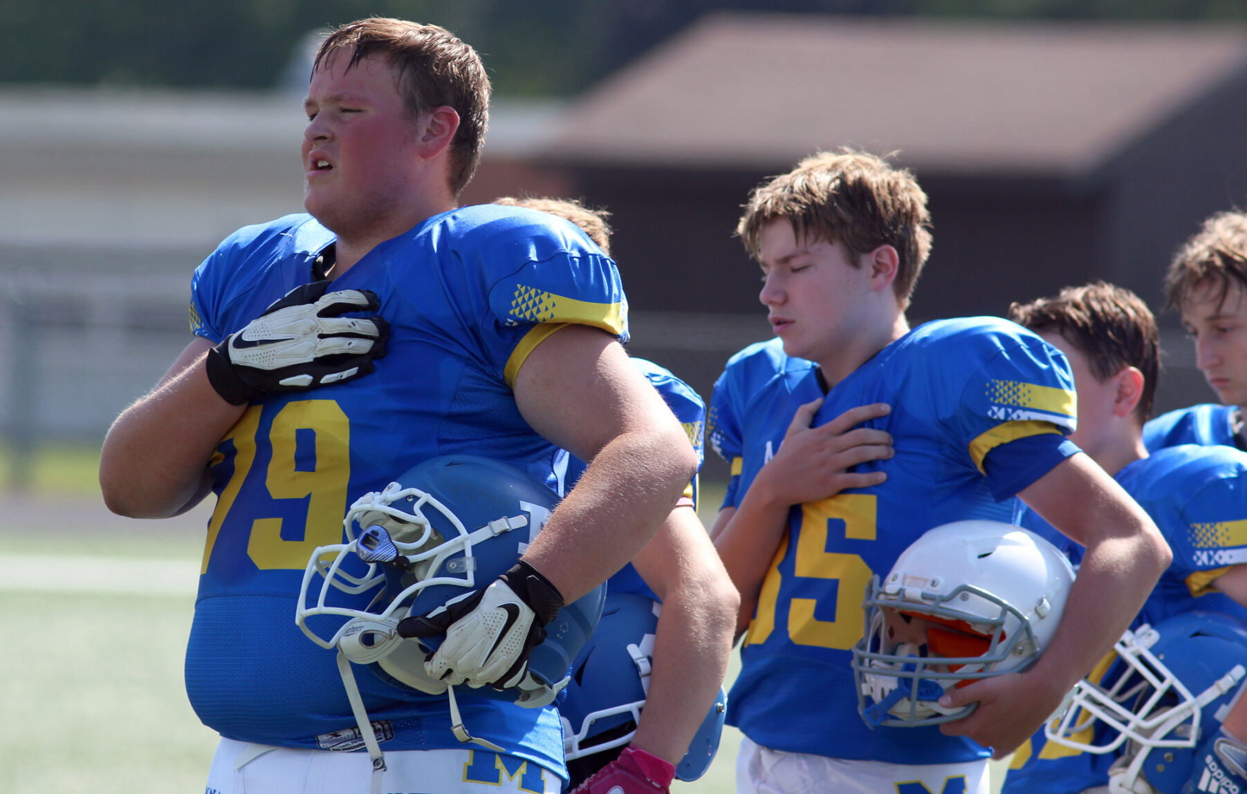 Bruce at McDonell football 9-17-22
